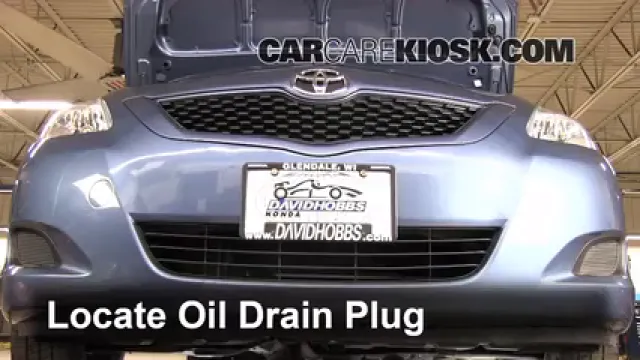 2011 Toyota Yaris 1.5L 4 Cyl. Sedan Oil Change Oil and Oil Filter